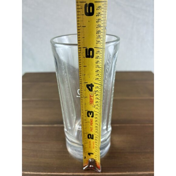 Jäegermeister Jaegermeister Shot glass w/ Embossed Logo 0.1L 0,1l / ra 7 oz EUC - Picture 6 of 8